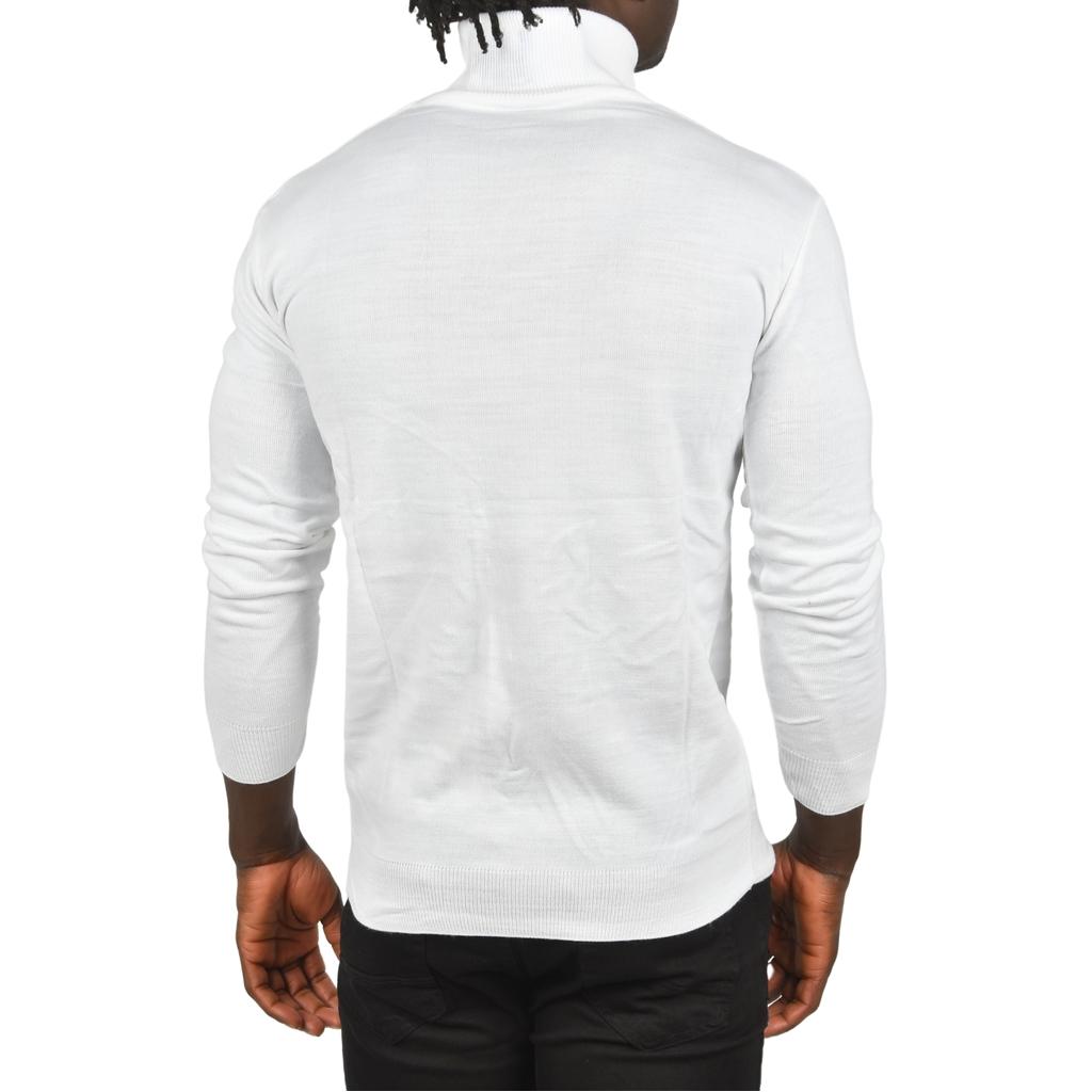 DeepSEA Полный водолазка с боковым узором Slim Fit Водолазка Трикотажный свитер 2505495