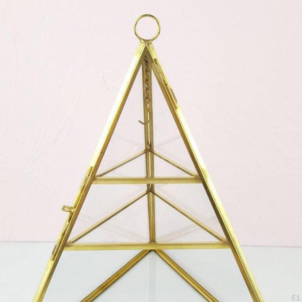 3-уровневая пирамида, стеклянное кольцо, витрина, женский органайзер для хранения коллекции ювелирных изделий, коробка для браслетов