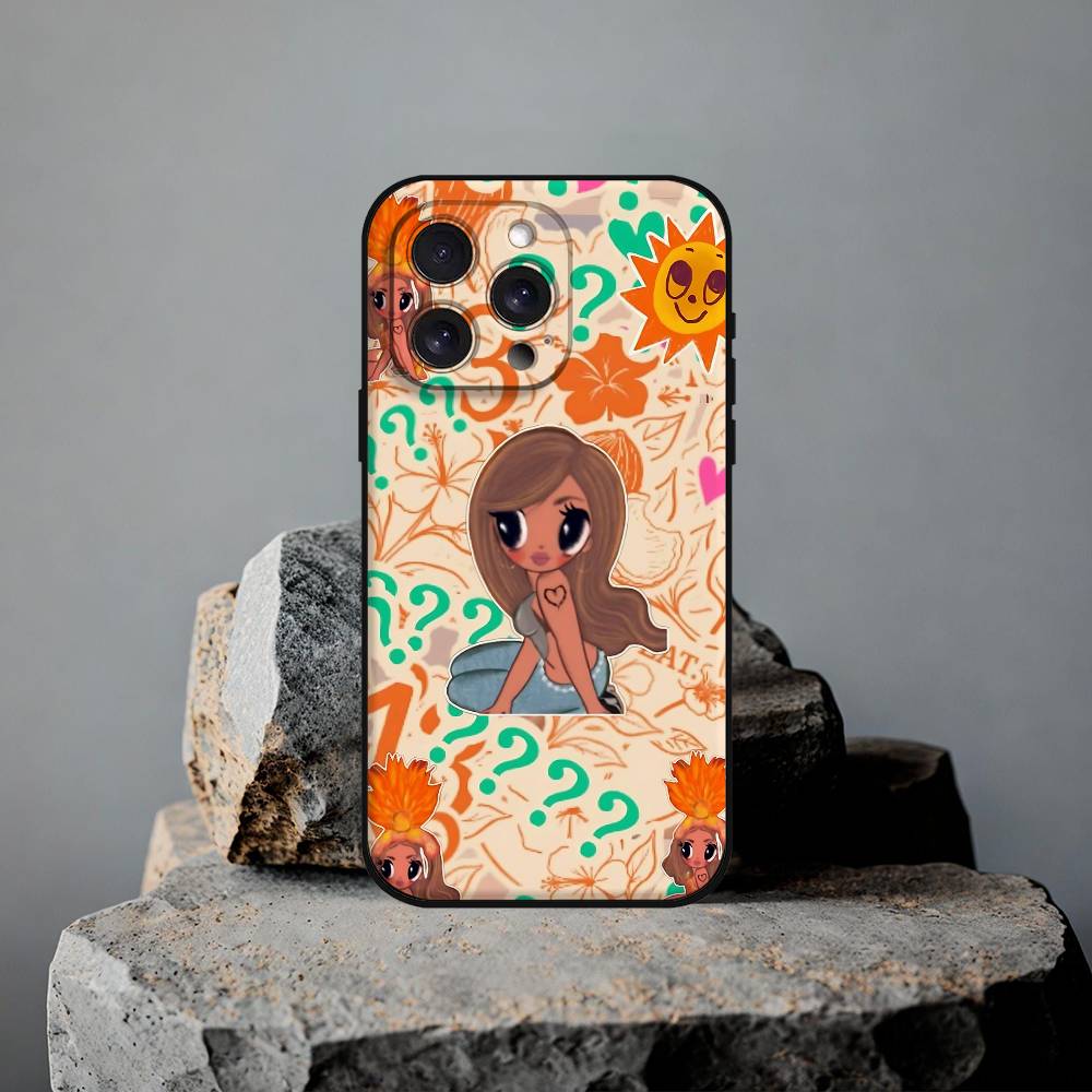 Чехол для телефона K-Karol G T-Tropicoqueta для iPhone 17 15 Pro Max 14 Pro 12 11 13 Mini X XR XS 16 Plus SE Задняя крышка