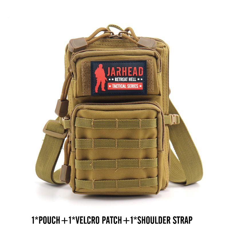 New Tactical Molle Zippered Pouch EDC Tool Pouch Tactical Phone Pouches Mini Waist Pouches Medical EDC IFAK Pack Mini Design