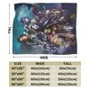 WOW World of Warcraft Артас Ретро Игра Фланелевое Одеяло Супер Теплое Плед для Спальни Кемпинга Покрывало Чехол на Диван-кровать
