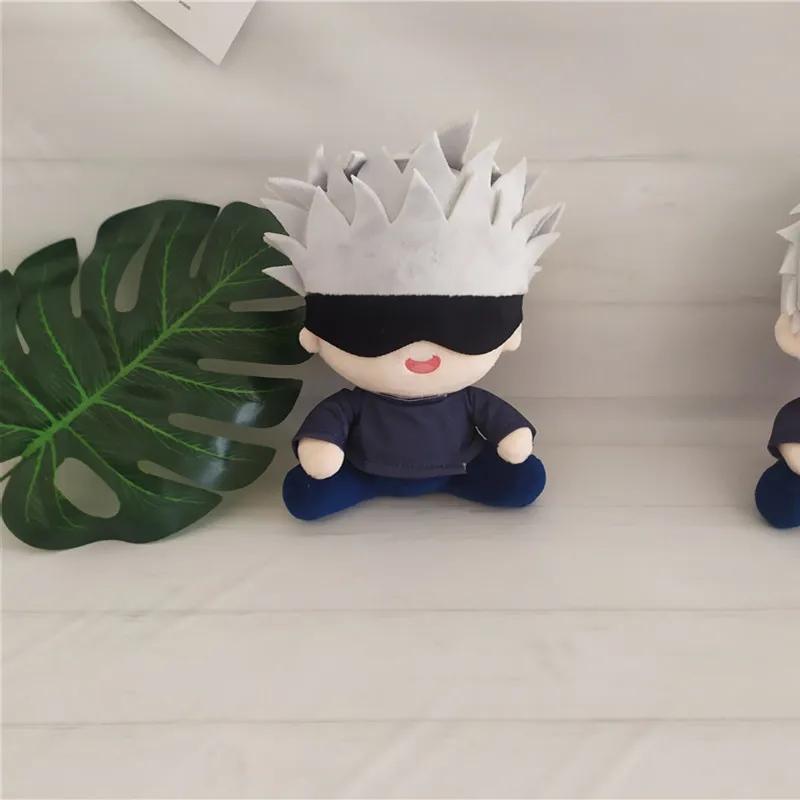 20 см Кукла-плюш Jujutsu Kaisen Годзё Сатору Игрушка Милая Мягкая Набивная Подушка Подарок на День Рождения Для Фанатов Аниме