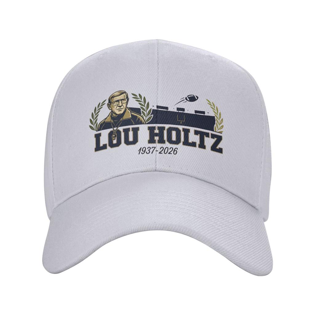 Lou Holtz RIP Sun Baseball Cap Summer Unisex Unisex Print Hip Hop Hats High Quality Classic Kpop Rock Snapback Cap
