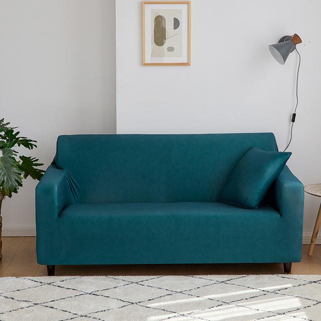 Однотонный эластичный чехол для дивана, универсальный секционный чехол, эластичный чехол для дивана для гостиной, чехол для дивана