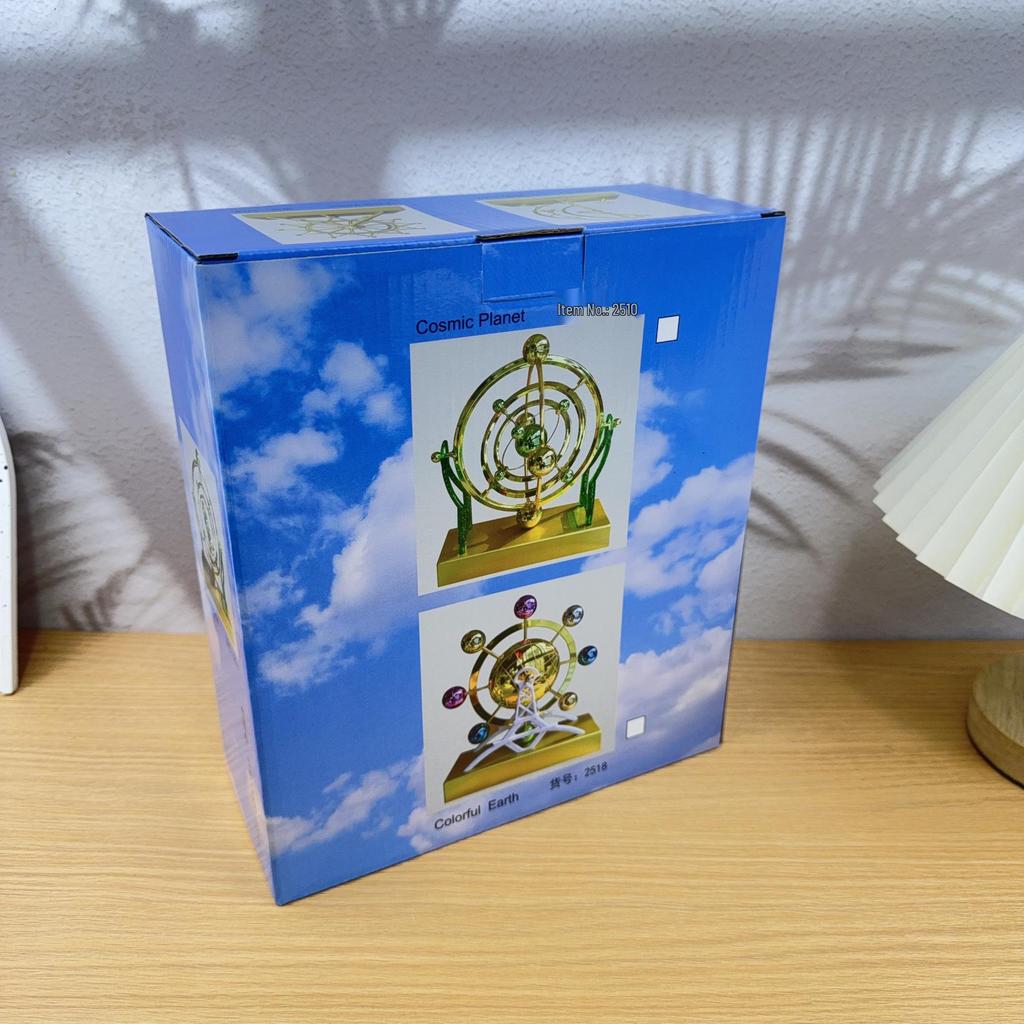 Небесный Хаотичный Орнамент: Вечный двигатель с левитирующими качелями для домашнего декора