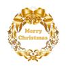 Yousheng Christmas Window Clings Large Christmas Wreath Decals with Bow Bells Balls Xmas Static Stickers for Glass Holiday Home Office Stores Decor