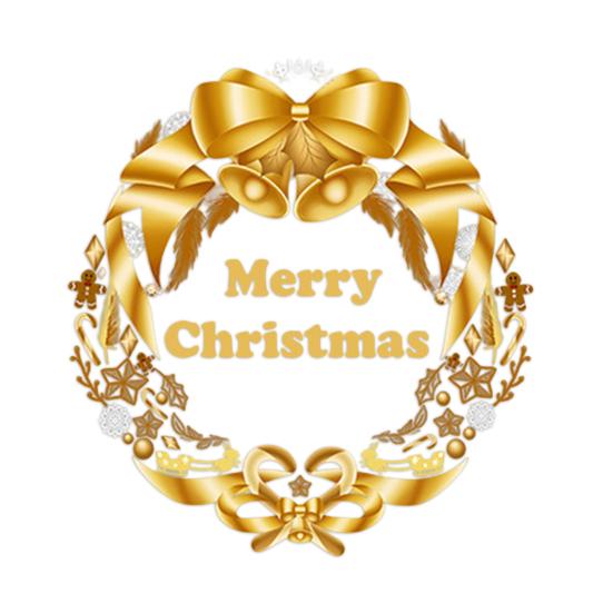 Christmas Window Clings Large Christmas Wreath Decals with Bow Bells Balls