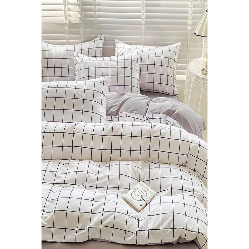 Комплект пододеяльников на подкладке, одинарный, белый, маленький, квадратный, маленький