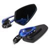 Pair Motorcycle Rear View Mirrors Handlebar End Mounted Replacement for Suzuki B King GSF1250 GSF600 Street Bike