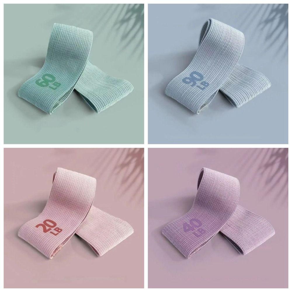 20LB 40LB 60LB 90LB Yoga Resistance Band Pilates Hip Circle Expander Bands  Fitness Training