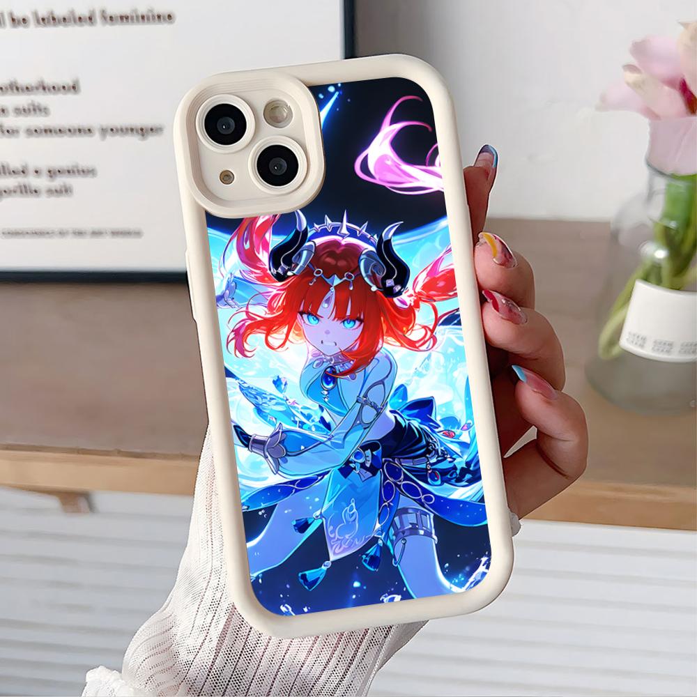 Чехол для мобильного телефона GI Nilou, утолщенный ТПУ, для iPhone 17 16 15 14 13 12 11 Air Pro Max Plus, цветной