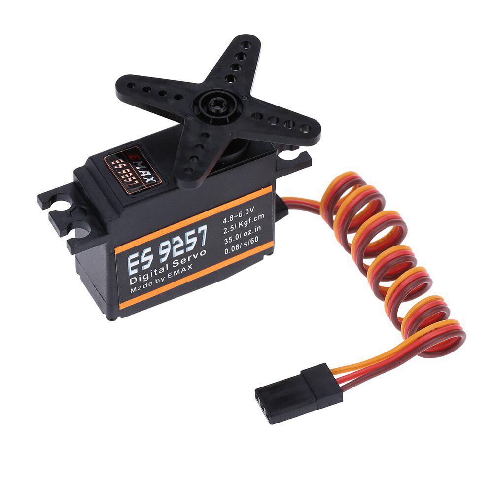 EMAX ES9257 Микро Цифровой 3D Микро Хвостовой Сервопривод для RC Вертолета Align Trex 450