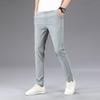 Pants Men's Spring and Autumn New Business Casual Pants Men's Sunscreen Quick-Drying Straight Elastic Green Slim Boys' Pants