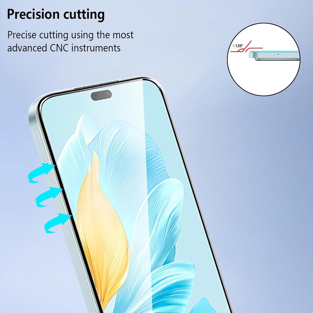 3 шт. защитное закаленное стекло для экрана Honor 200 Lite HD защитная пленка Panzerglas прозрачная защитная пленка против царапин