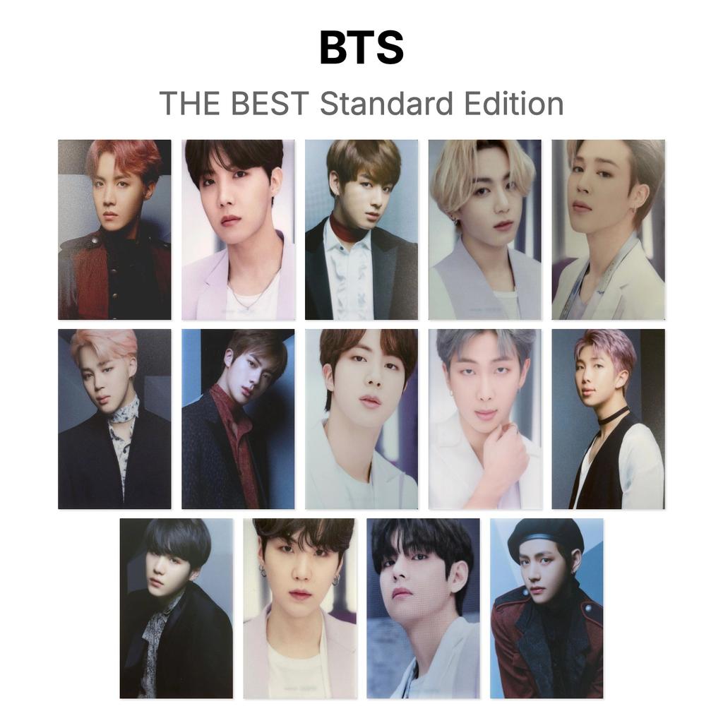 BTS ЛУЧШАЯ Официальная фотокарточка Стандартного издания