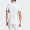 adidas 2023 Grand Slam Tennis Series Aeroready Freelift Pro Polo с эмблемой-логотипом мужские топы белого цвета IA7099