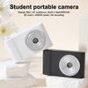 44Mp Mini Ccd Digital Camera With Memory Card 4K Double Lens 8X Zoom Trip Travel Camera For Kids Girls Children Gift