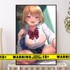 Азиатская студентка сексуальный холст декоративная картина плакат Без цензуры японская девушка настенное искусство принт картина настенная живопись