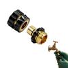Garden hose quick connector accessories, 2026 upgraded 3/4 inch garden hose connector, quick-connect hose accessories male and female set
