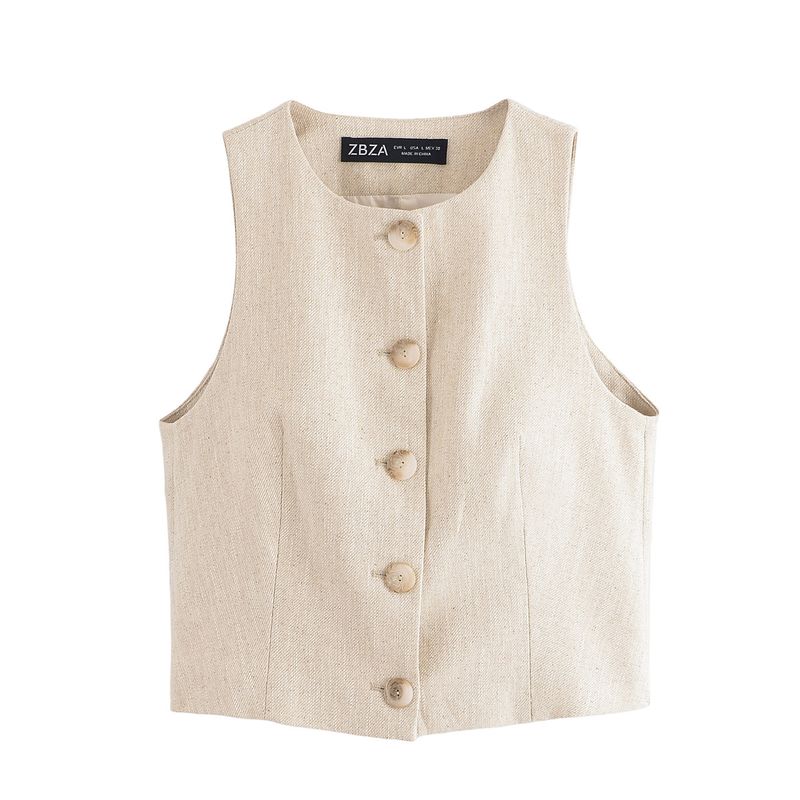 Kaslead New Arrival Women's Fashion Style Herringbone Twill Vest Casual Pants 2949761 3104761