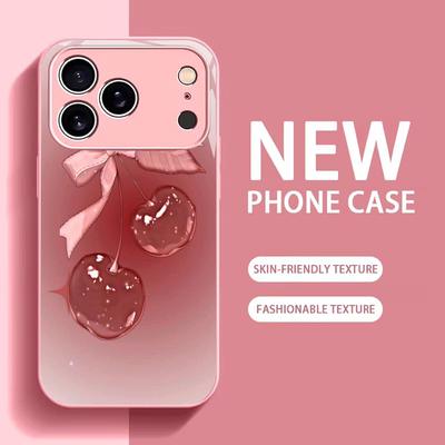 Красочный гальванизированный стеклянный чехол для телефона iPhone 17 16 15 14 13 12 11 Pro Max Plus 16E 17Air