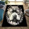 3D HD Ковер Американский булли и питбуль Новинка! Ковер для гостиной, спальни, офисных зон, прочный, можно стирать в машине