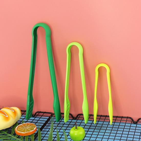 3 шт. зажим для еды с нескользящей ручкой, пищевые термостойкие многоразовые щипцы для еды, салата, хлеба, торта, гриль, кухонные аксессуары