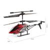 Silver Red Pink RC Helicopters Metal Alloy Flying Helicopter Toy Mini Drone  Children's Day Gifts