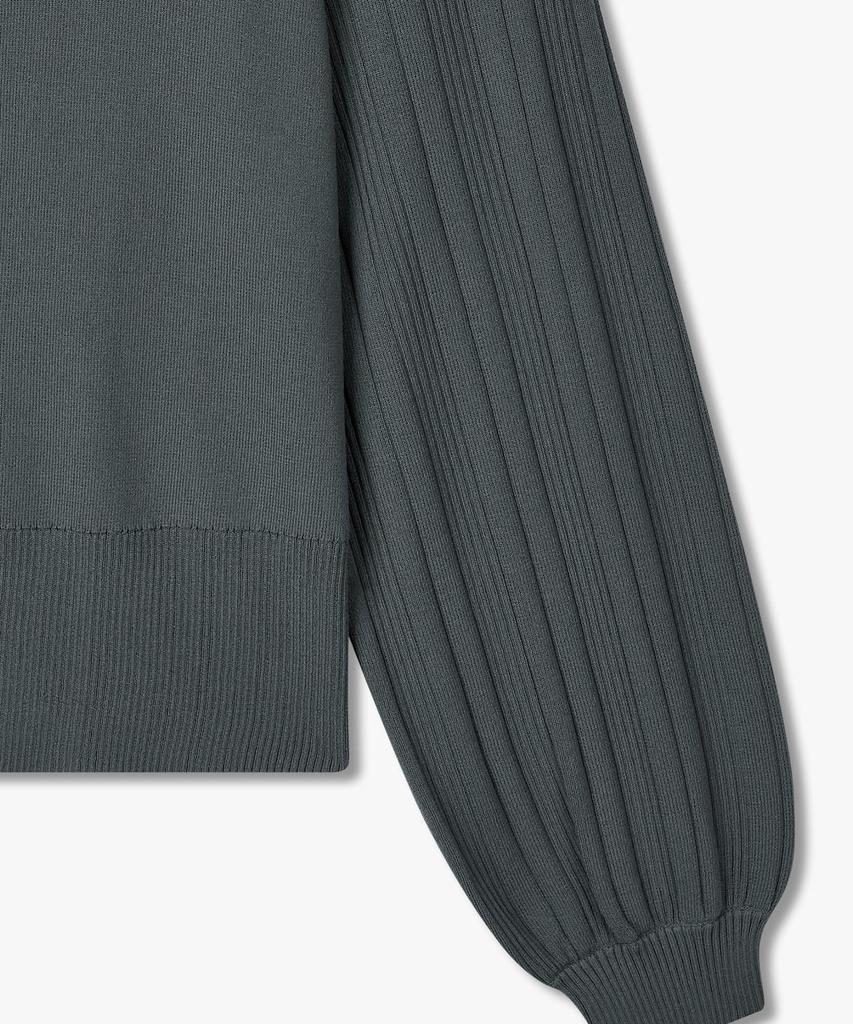 Armani Exchange Women'S Hidden Snap Button Knit Cardigan _Steel Gray_A425332502