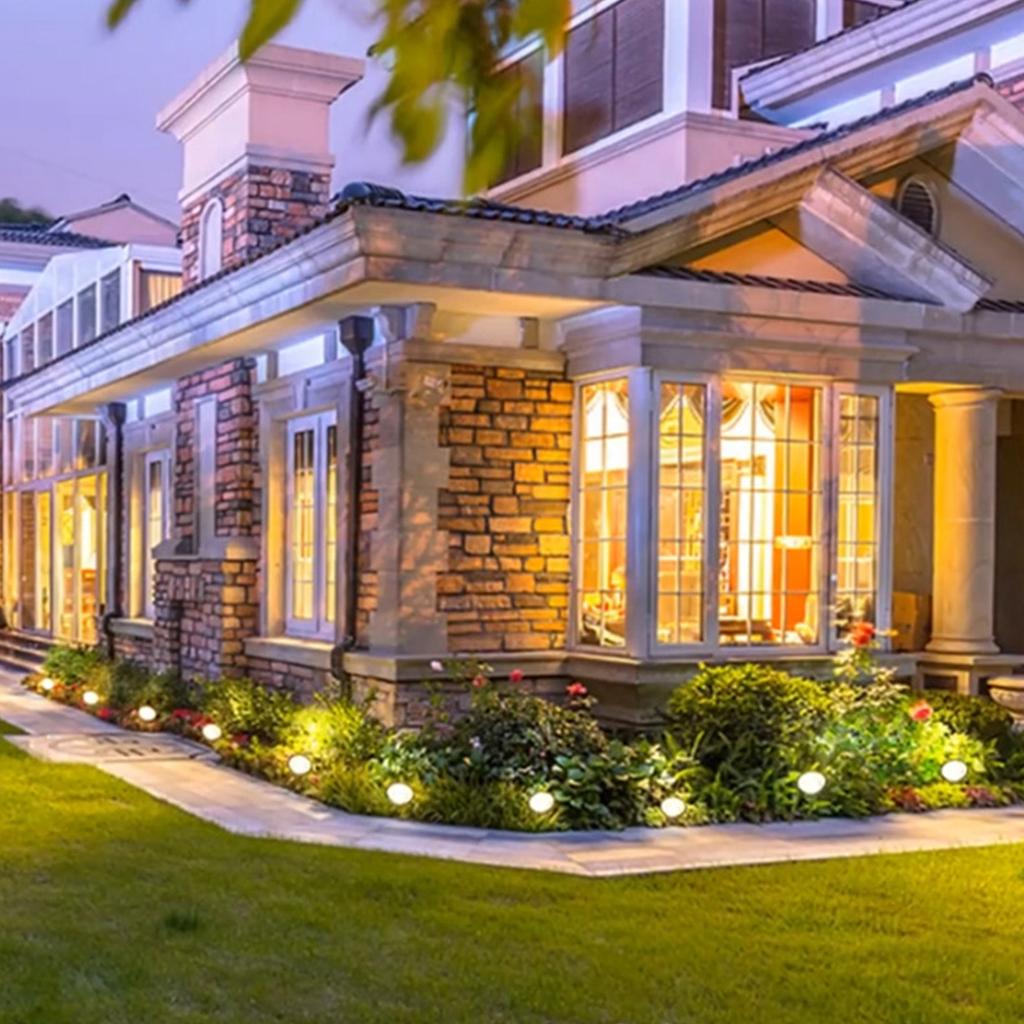 Солнечные светильники для дорожек, водонепроницаемые, декоративные, ландшафтные, солнечные светильники для садовых газонов, патио