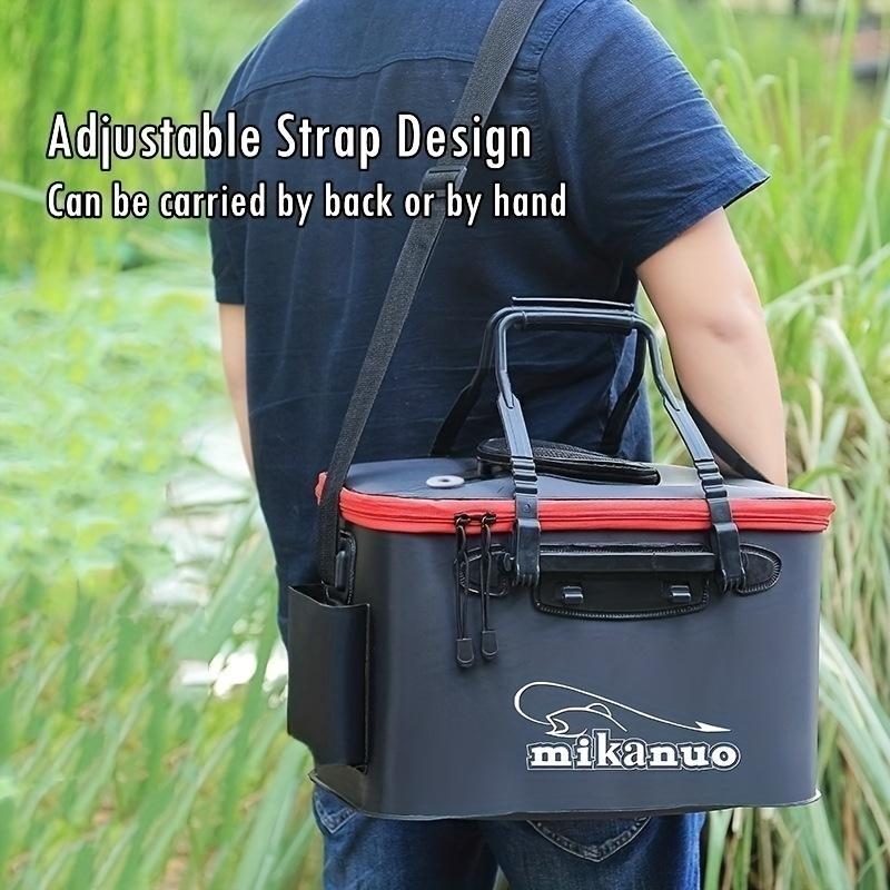 Портативная рыболовная сумка из ЭВА, складное рыболовное ведро, ящик для живой рыбы, контейнер для воды для кемпинга