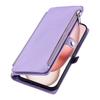 For iPhone 17 Pro Case TPU+PU Leather Wallet Phone Cover with Wrist Strap