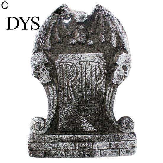 Party Prop Tombstone Ornaments Eye-catching Add Atmospheres Foam Halloween Outdoor Headstone Decorations for Decor