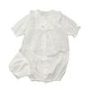Summer Made In for When You Leave the Hospital After Visiting a Bear Pattern Baby Set with Hat Clothes, Japan, Shrine, Dress, 2-piece