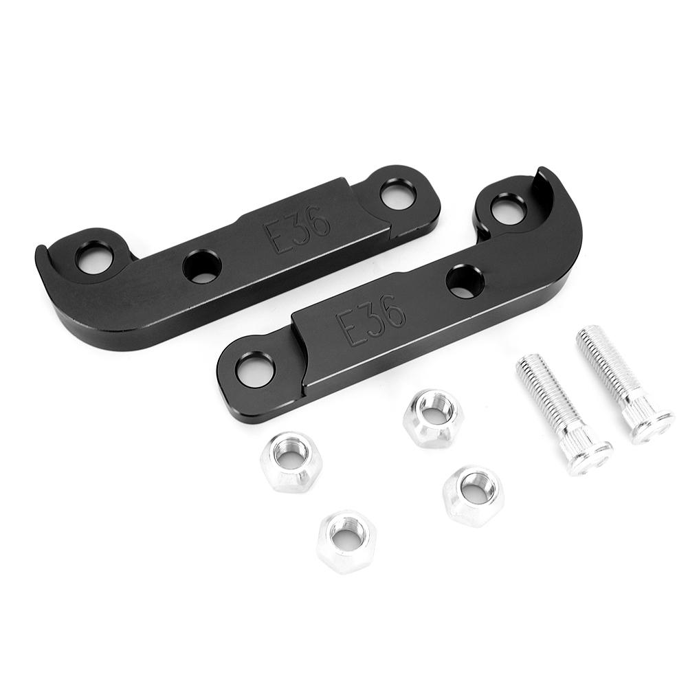 Car Steering Drift Lock Adapter Increasing Turn Angle 25%-30% Fits for E36 M3(Black )