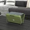 Metal Suitable-Style Portable BBQ Grill - Green