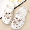 Shoe Charms DIY Butterfly Gemstone Decoration Buckle Accessories Kids Party Girls Gift