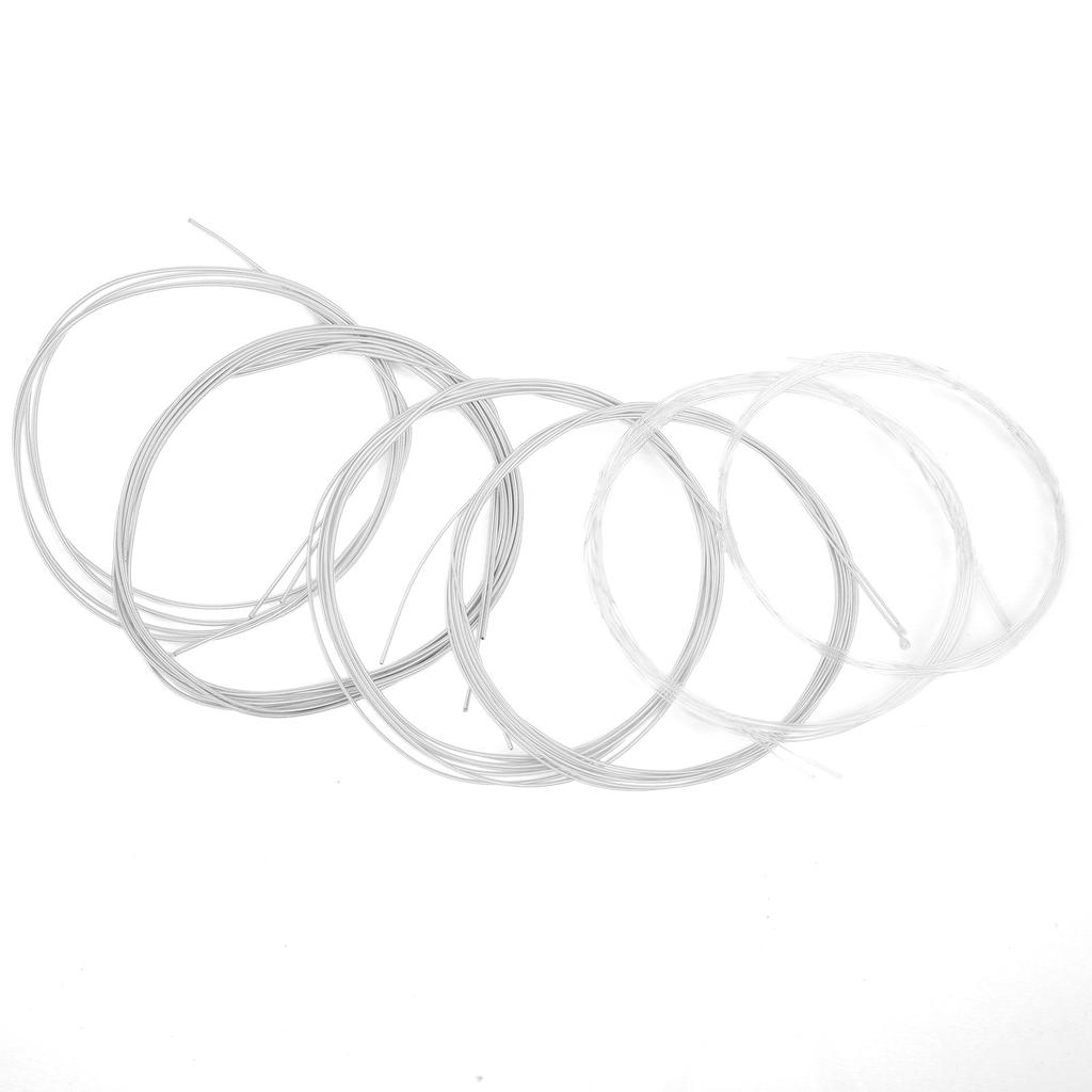 6 шт. комплект струн для уда 1G 2D 3A 4E 5B 6F нейлон посеребренный медный сплав замена