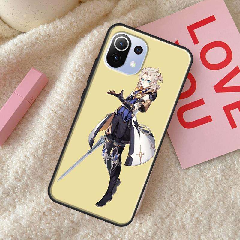 Чехол Smug Albedo Genshin Impact для POCO X4 Pro F1 F2 F3 X3 GT M3 M4 X3 Pro, чехол для Xiaomi 11T 12 Pro 11 Lite