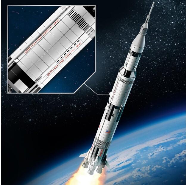LEGO Ideas 92176 Ракета Сатурн V НАСА Аполлон