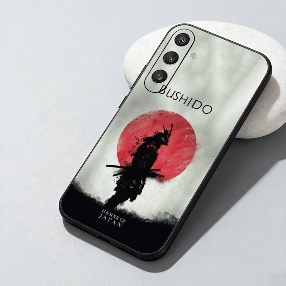 Japanese Bushido Samurai  Phone Case For Samsung Galaxy A73,A72,A71,A70,A52,A51 Others Soft Black Cover