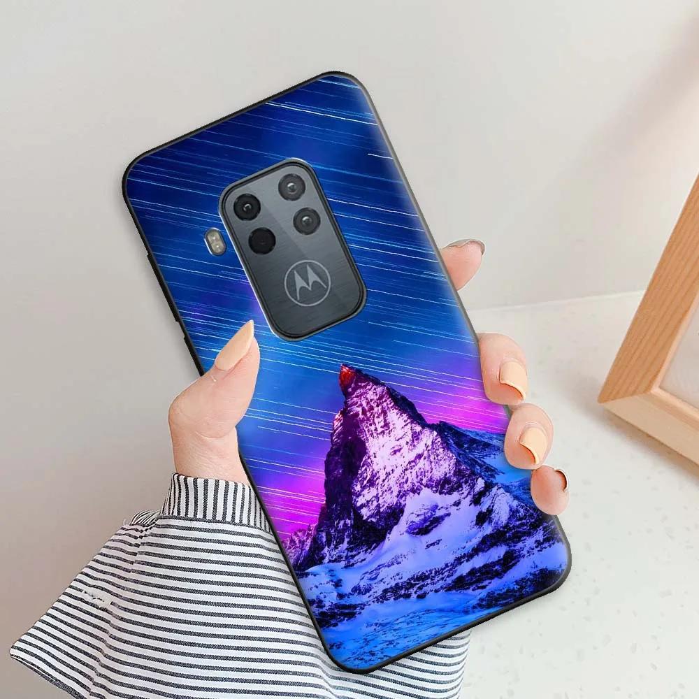 Чехол для Moto One Pro Чехол для Moto One Zoom Матовый Силикон Для Motorola Для Moto One Zoom Чехол Обложка Модный ТПУ Защитная Задняя Крышка