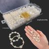 418 Pcs/pack Handmade Diy Jewelry Accessories Imitation Pearl DIY Production Craft Jewelry Beading Set