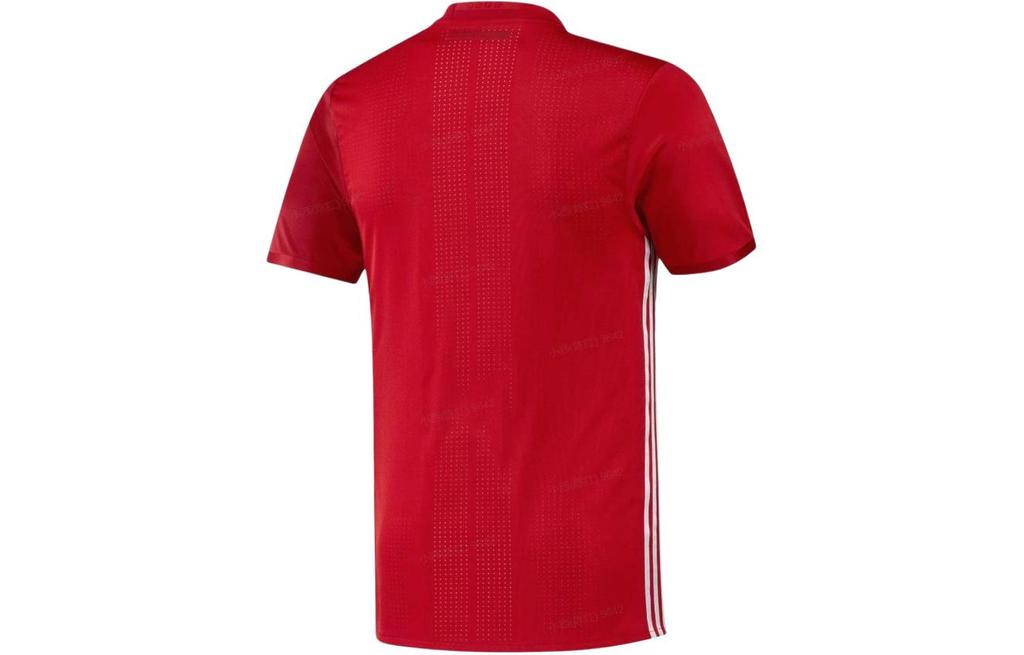 adidas Футбольная футболка Игровая версия 16 17 Манчестер Юнайтед Домашняя Мужская Красная AI6719