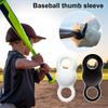 Baseball Thumb Guard Silicone Baseball Batting Grip Accessory Softball Swing Training Aid To Reduce Bat Sting