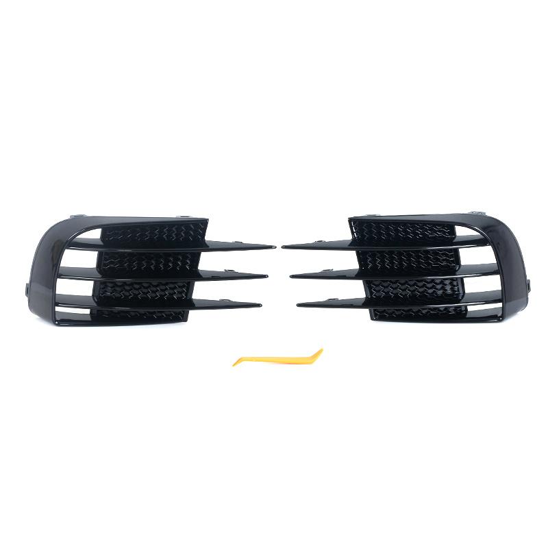 For VW Volkswagen Golf 6 MK6 VI GTI R R20 ABS Fog Lamps Shade Car Front Fog Light Hoods Eyebrow Eye Wind Knife Cover Trim