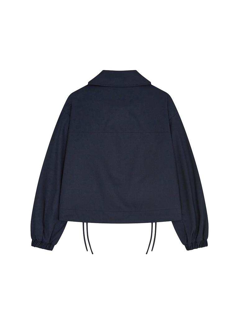 TUOMIO Ribbon Pocket Jacket [Navy]