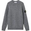 Long Sleeve Solid Color Pullover Crew Neck Sweater Men Sweater K2S155100050S00N1-V0M6B