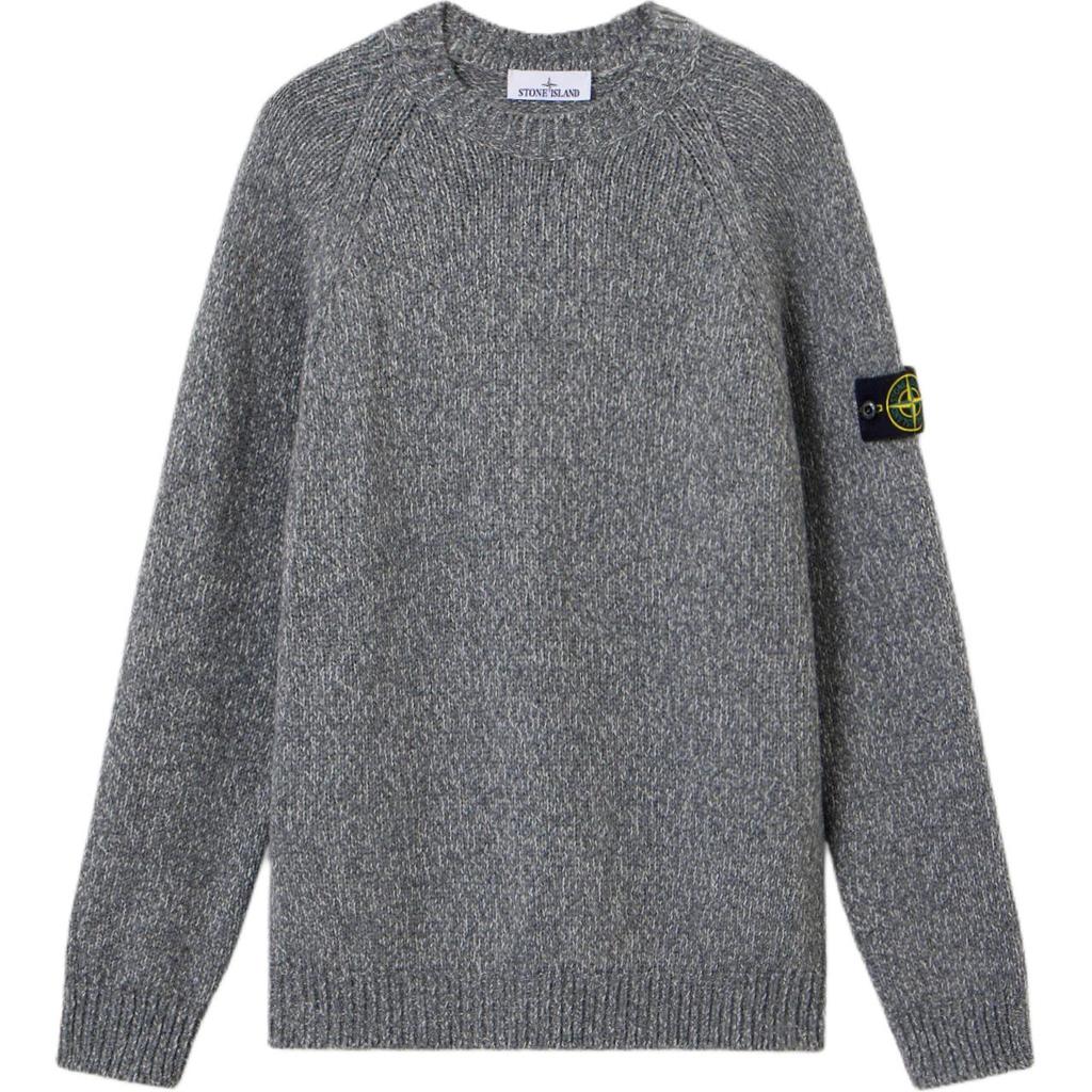 STONE ISLAND Long Sleeve Solid Color Pullover Crew Neck Sweater Men Sweater K2S155100050S00N1-V0M6B