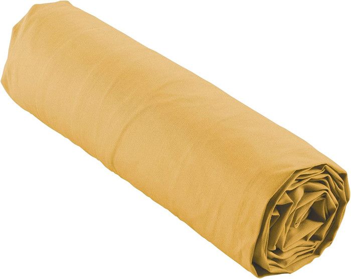 Draps Housse - PROMO LINGE - Percale - 200x160cm - jaune